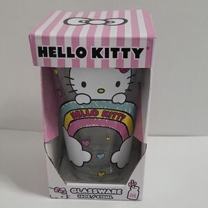 Hello Kitty 16 Oz  Glassware